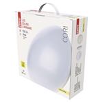 LED svietidlo CORI, okrúhle biele 12W teplá biela, IP44