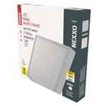 LED svietidlo NEXXO, štvorcové, biele, 28,5 W, so zmenou CCT