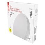 LED svietidlo TORI so snímačom pohybu, š. 24 W b.b., IP54