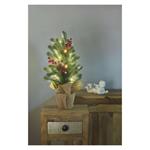 LED vánoční stromek zasněžený, 52 cm, 3x AA, vnitřní, teplá bílá, časovač