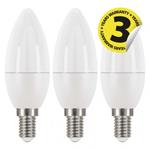 LED žárovka Classic Candle 5W E14 neutrální bílá 3Ks