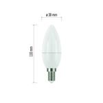 LED žárovka Classic Candle 7,3W E14 studená bílá