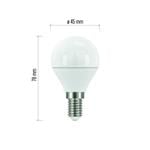LED žárovka Classic Mini Globe 5W E14 studená bílá