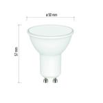 LED žárovka Classic MR16 8,4W GU10 neutrální bílá 3Ks