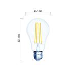 LED žárovka Filament A67 11W E27 teplá bílá