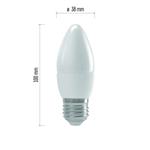 LED žiarovka Classic Candle 4,1W E27 teplá biela