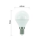 LED žiarovka Classic Mini Globe 5W E14 studená biela