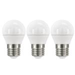 LED žiarovka Classic Mini Globe 6W E27 neutrálna biela 3Ks