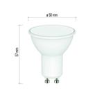 LED žiarovka Classic MR16 8,4W GU10 studená biela