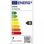 LED žiarovka Filament A60 7W E27 teplá biela