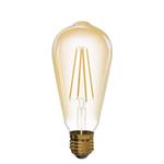 LED žiarovka Vintage ST64 4W E27 teplá biela