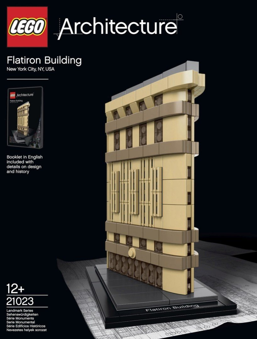 Lego Architekt - Budova Flatiron