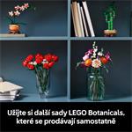 LEGO Botanicals Krásna kytica ružových kvetov 10342