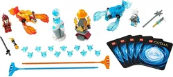 LEGO Chima 70156 Oheň versus led