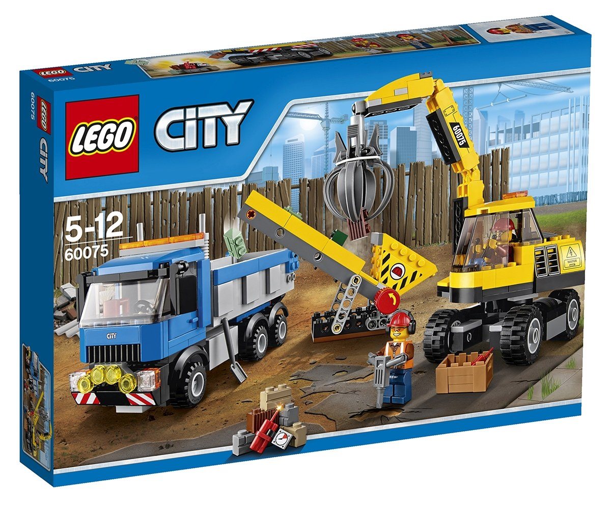 Lego City - Bagr a náklaďák