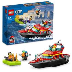 LEGO® City Hasičská záchranná loď a člun 60373