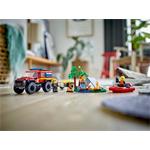 LEGO® City Hasičský vůz 4x4 a záchranný člun 60412