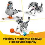 LEGO Creator 3 v 1 Hravá kočka 31163