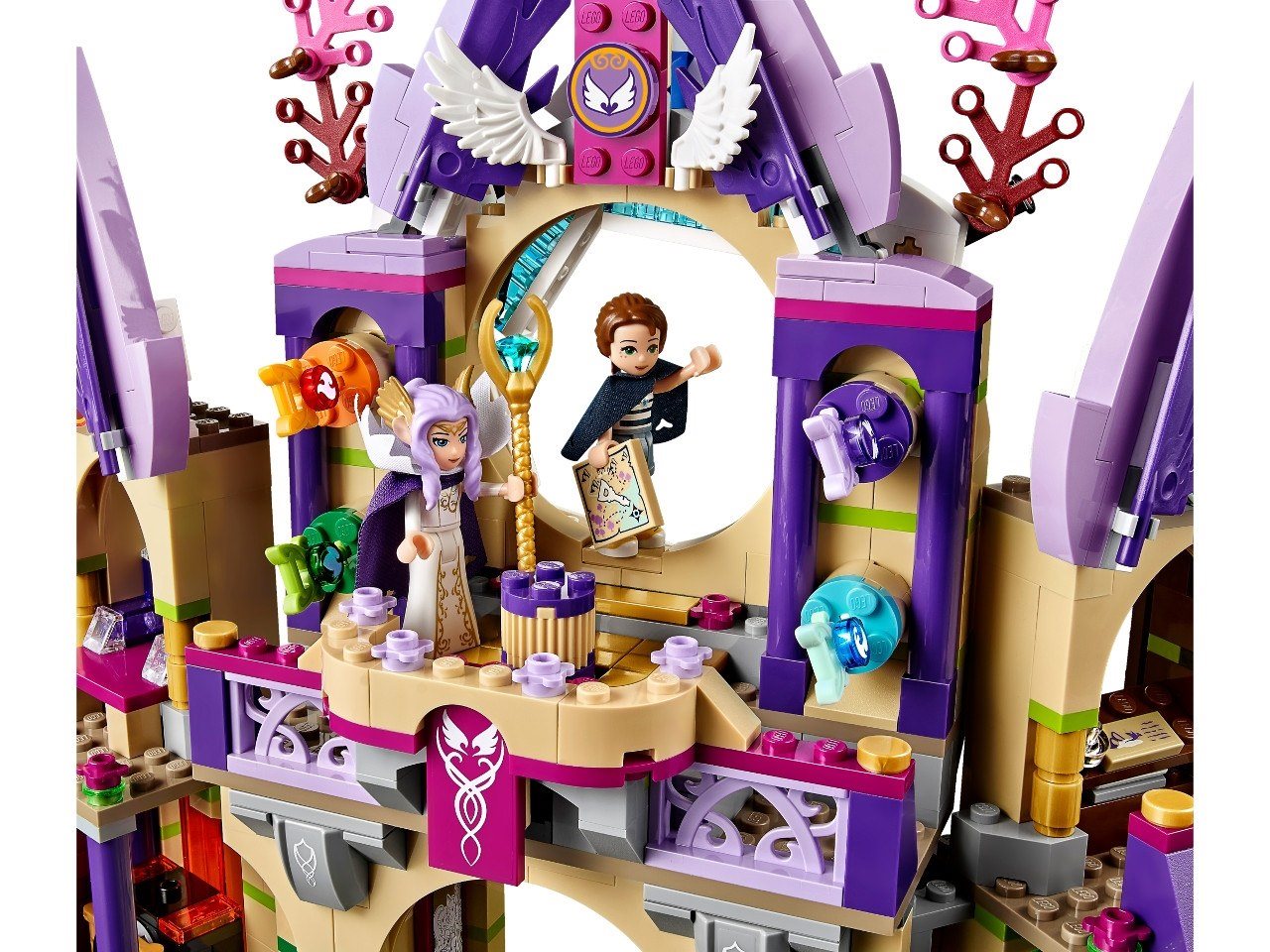 Lego Elves - Skyra a tajemný hrad pod nebem