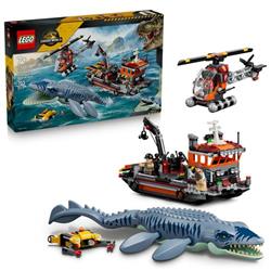 LEGO® Jurassic World Útok dinosaura mosasaura na loď 77983