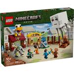 LEGO Minecraft Balón s ďatľom a útok na dedinu 21273