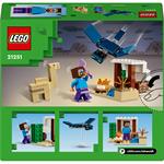 LEGO Minecraft Steve a expedícia do púšte 21251
