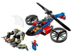 LEGO Super Heroes 76016 Pavoučí záchranný vrtulník