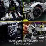 LEGO Technic PEUGEOT 9X8 24H Le Mans Hybrid Hypercar 42156