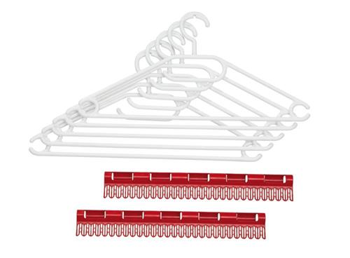 Leifheit 81535 5 ramínek + 2 clipy na drobné prádlo k sušáku PEGASUS
