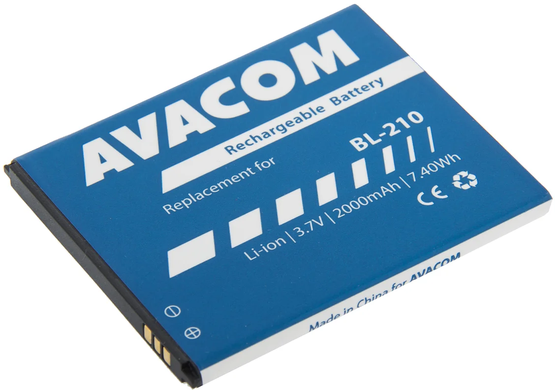 Lenovo A536 Li-Ion 3,7V 2000mAh batéria (náhrada za BL210)