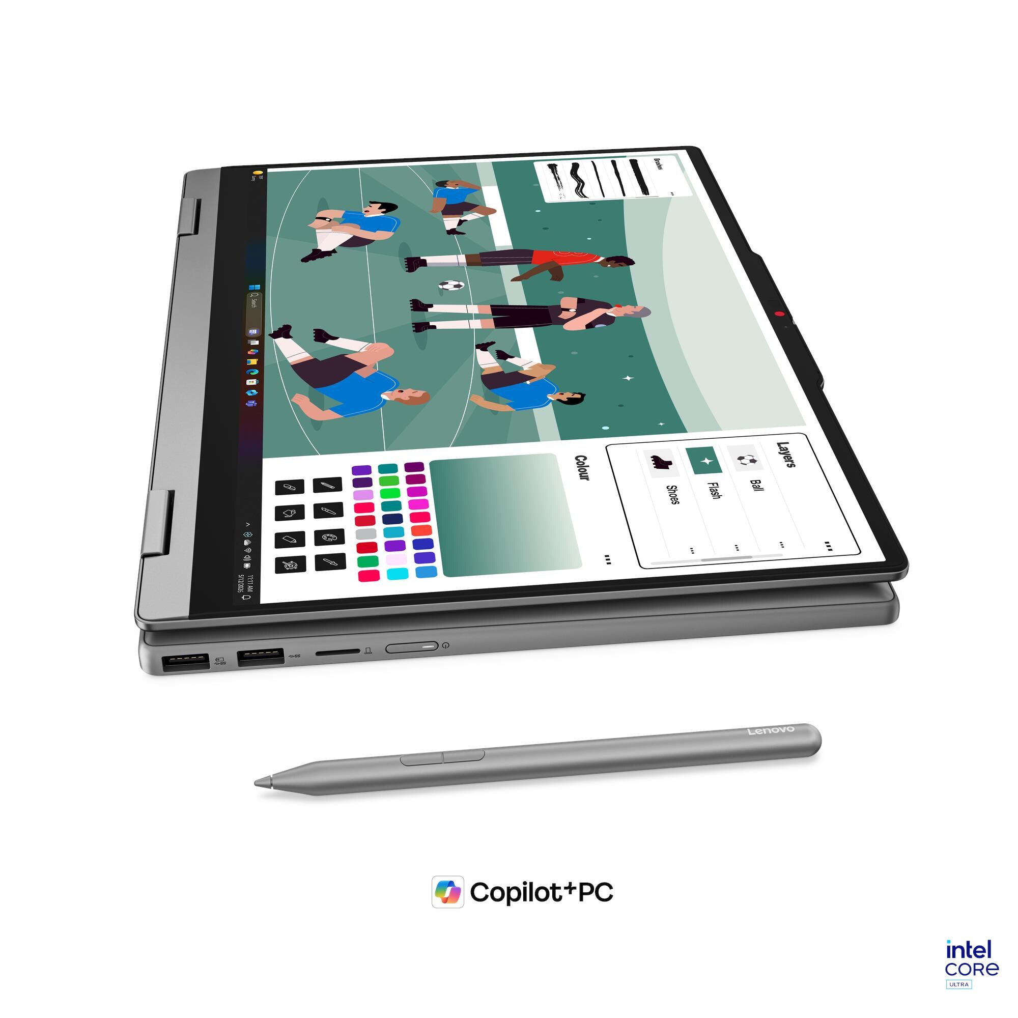 Lenovo IdeaPad 5 2-in-1 14GP11 Luna Grey (83UH0040CK)