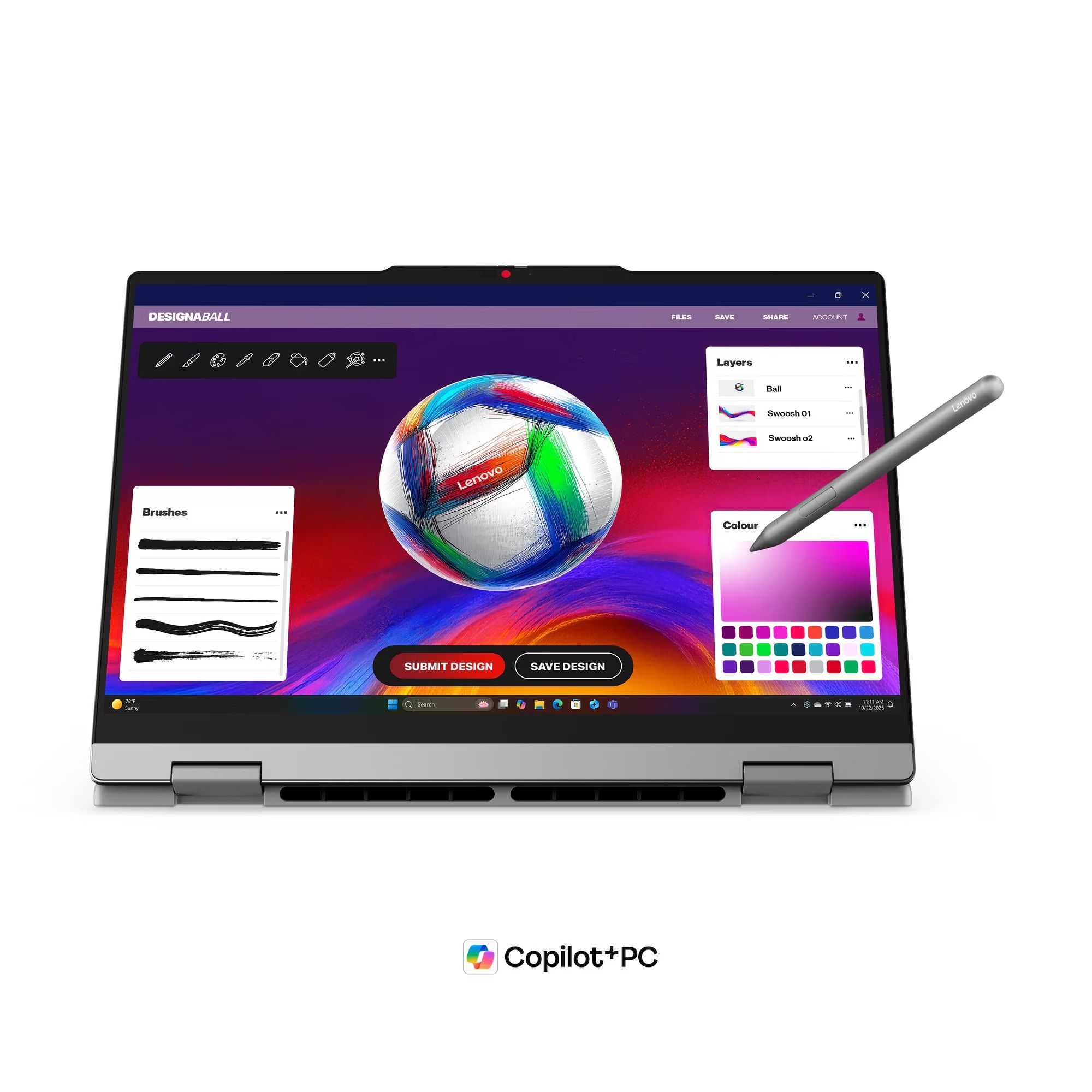 Lenovo IdeaPad 5 2-in-1 14Q8Y11 Luna Grey (83UK0016CK)