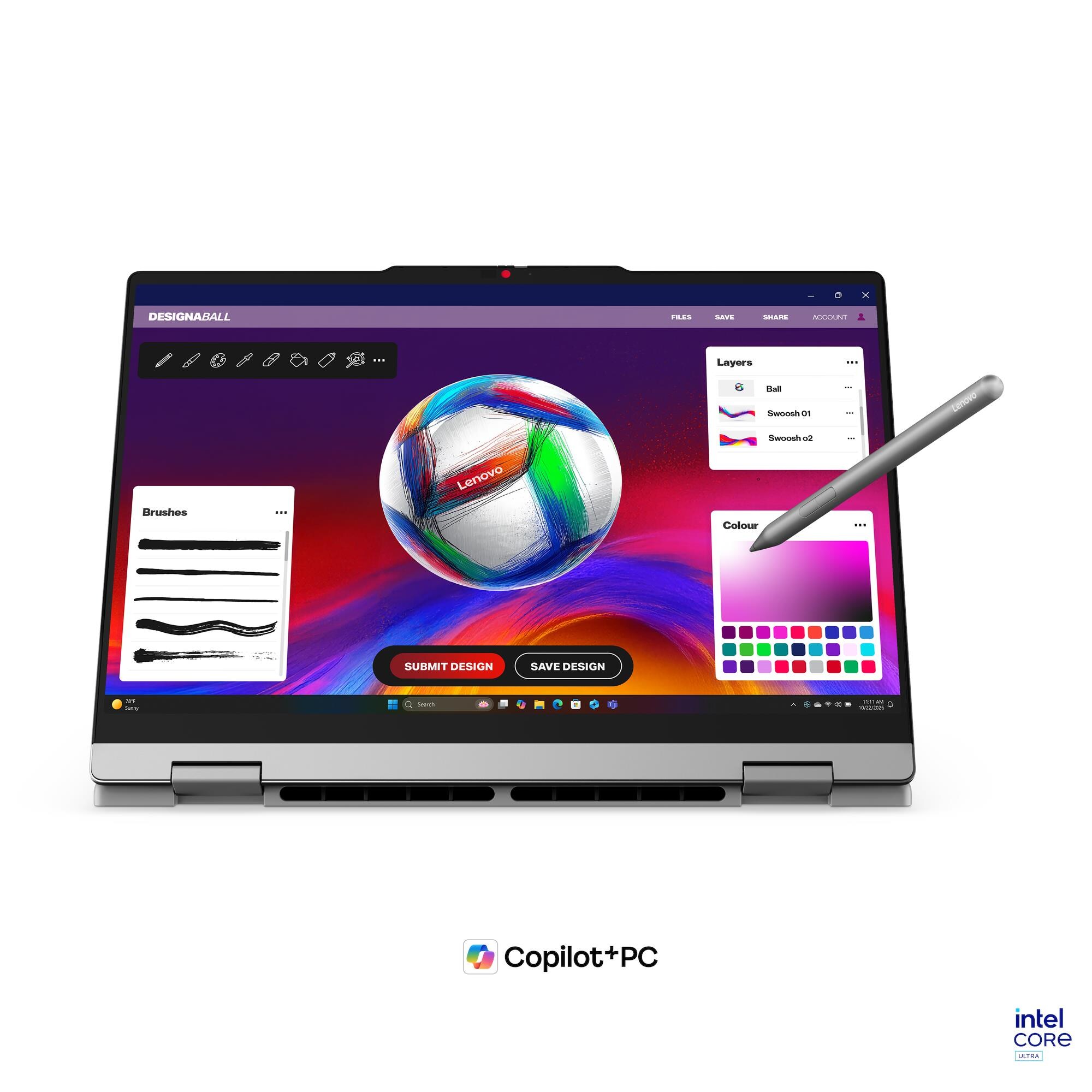 Lenovo IdeaPad 5 2-in-1 15IPH11 Luna Grey (83UL002GCK)