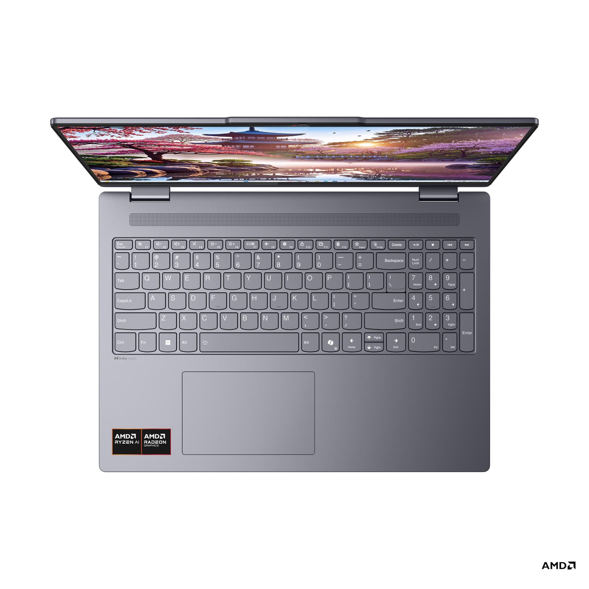 Lenovo IdeaPad 5 2-in-1 16AKP10 Luna Grey (83KU003WCK)