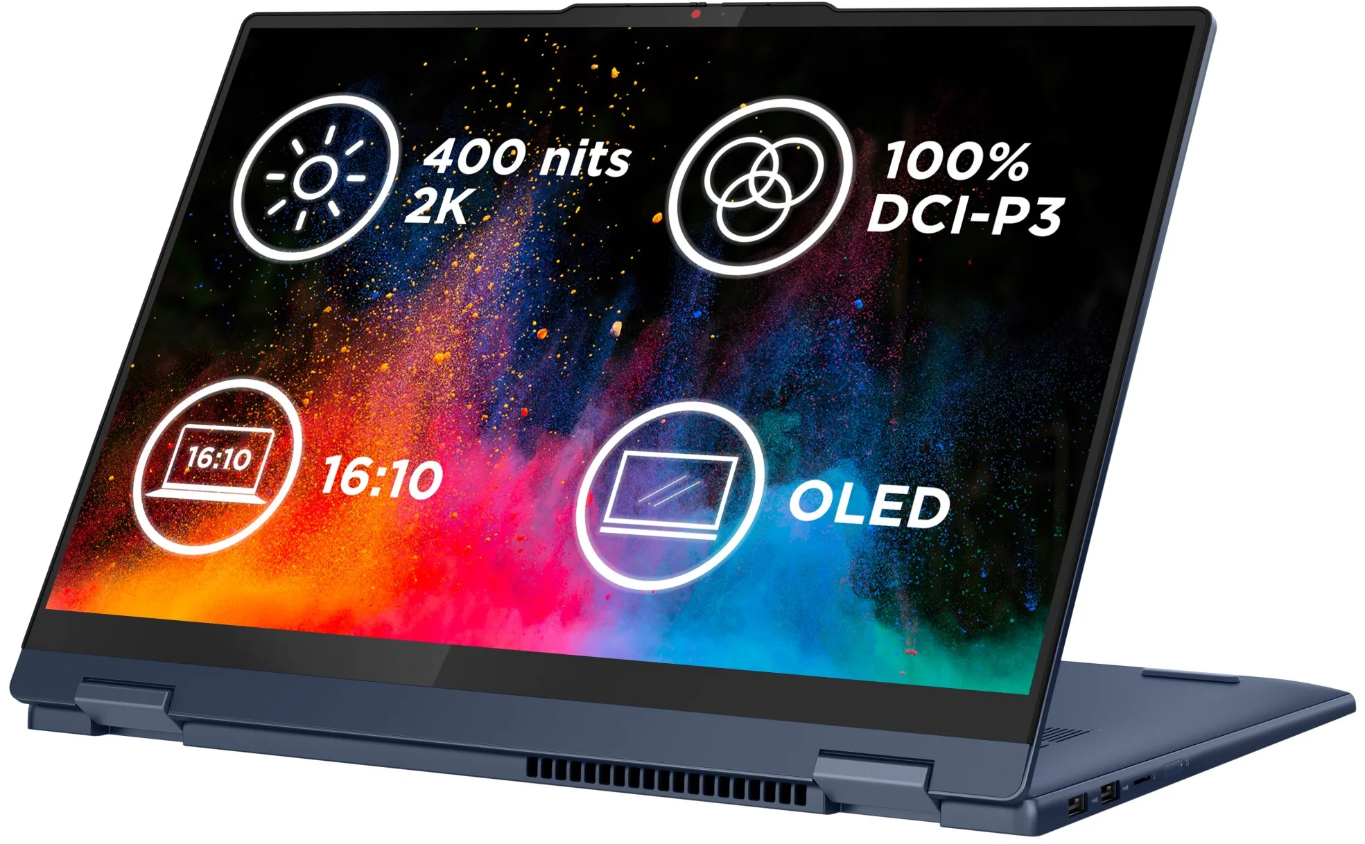 Lenovo IdeaPad 5 2-in-1 16IRU9 Cosmic Blue (83DU000WCK)