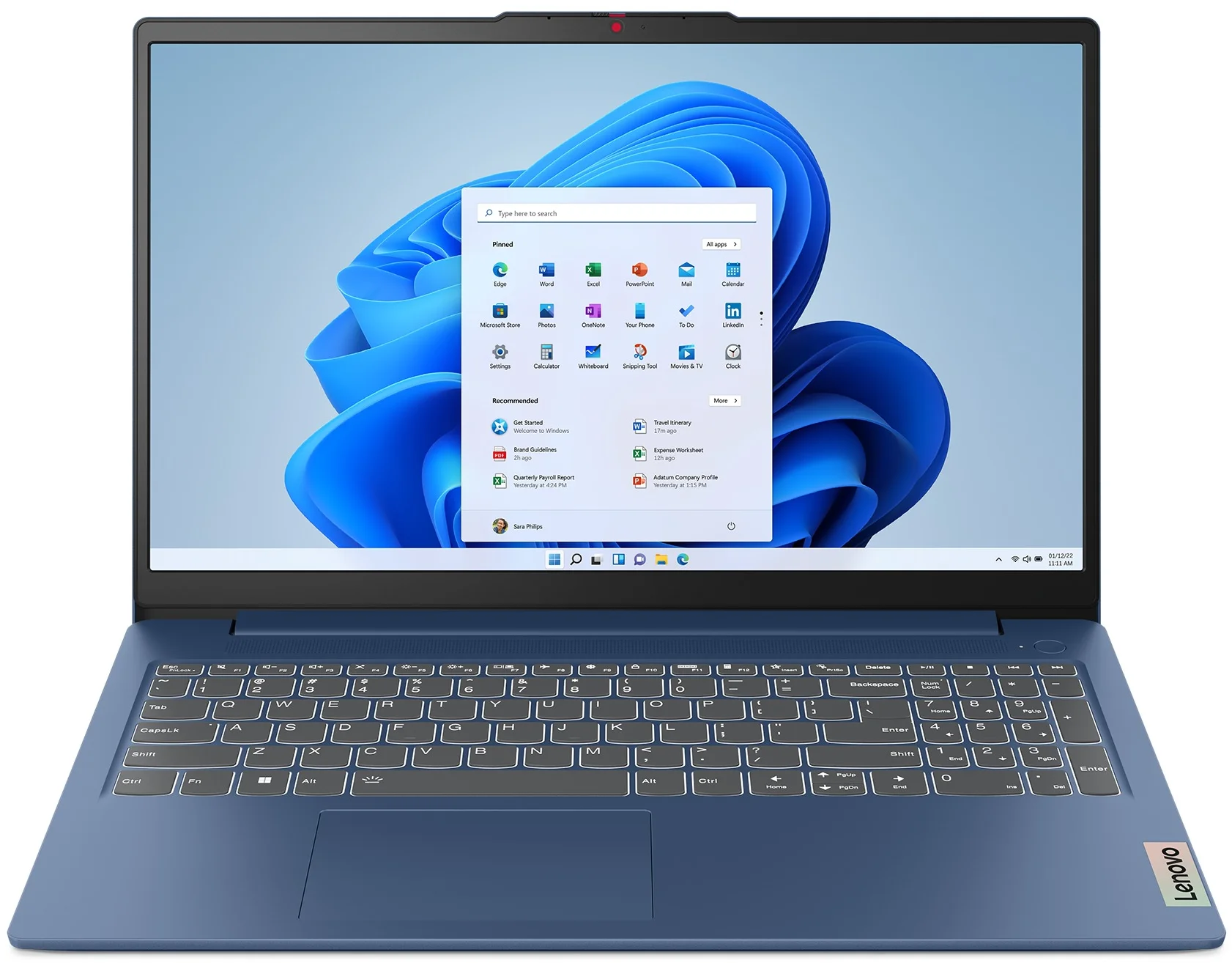 Lenovo IdeaPad Slim 3 15IRH8 Abyss Blue (83EM00GBCK)