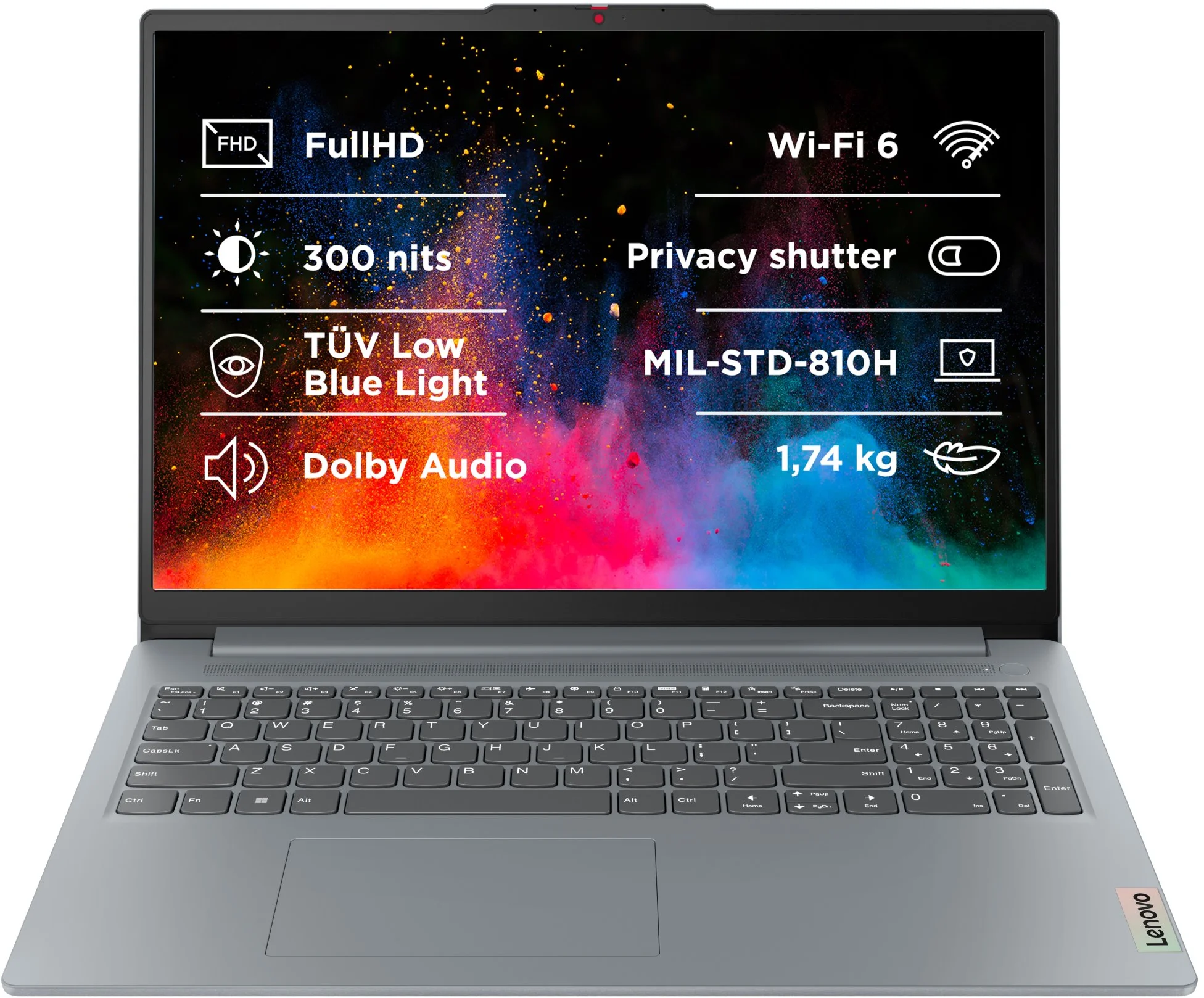 Lenovo IdeaPad Slim 3 16IAH8 Arctic Grey (83ES000DCK)