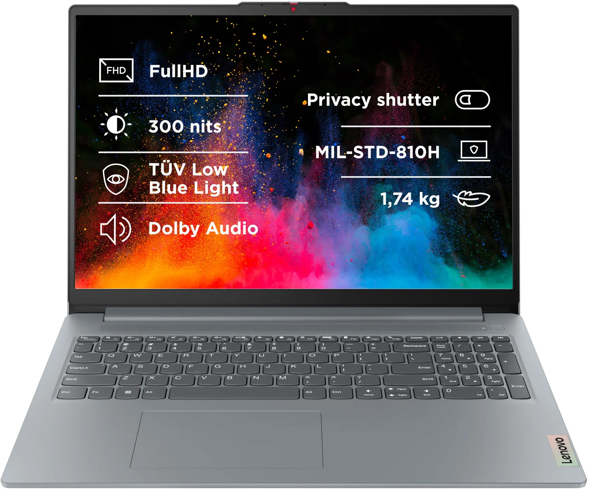 Lenovo IdeaPad Slim 3 16IAH8 Arctic Grey (83ES000ECK)