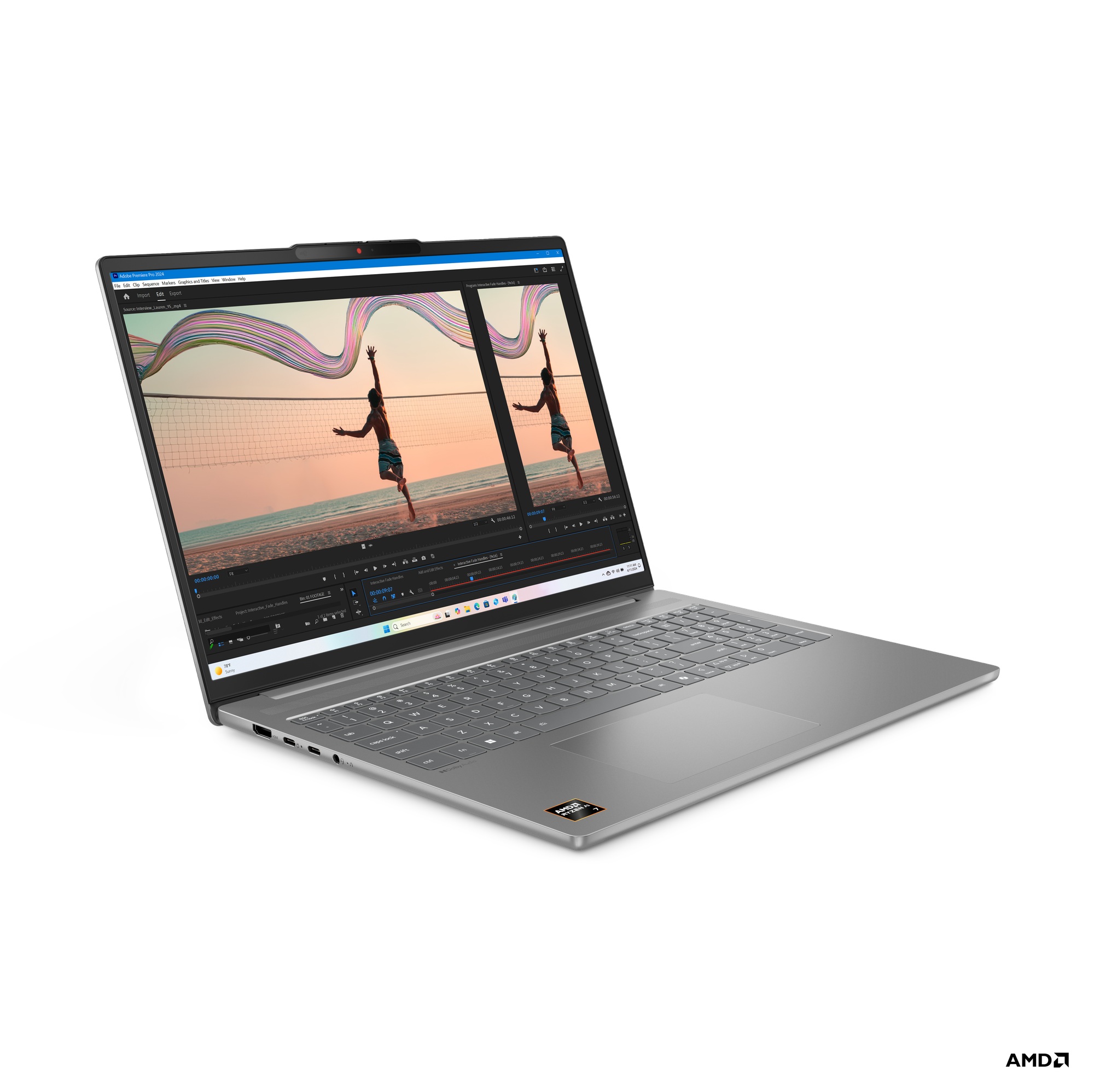 Lenovo IdeaPad Slim 5 16AKP10 Luna Grey (83HY0038CK)