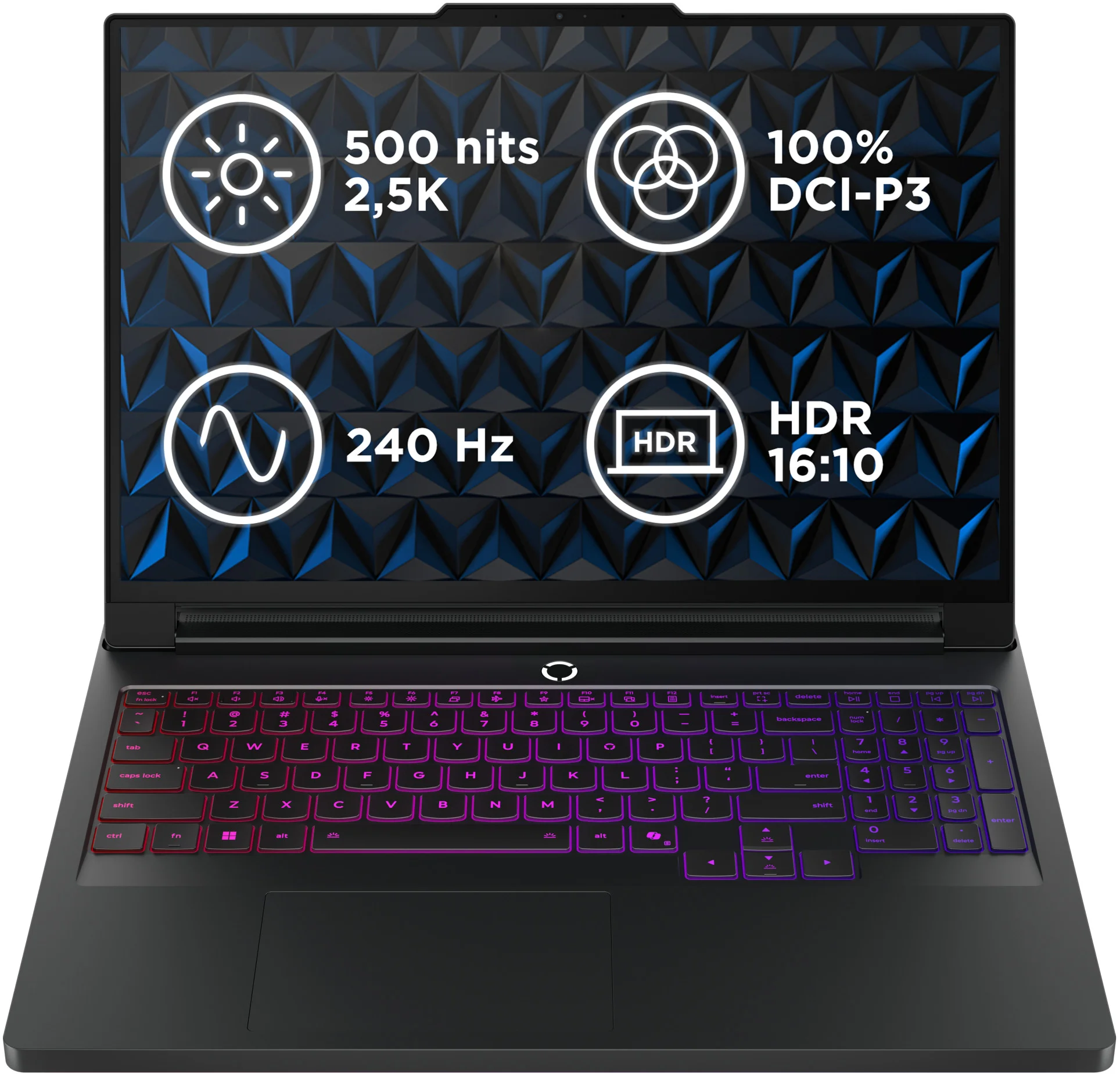 Lenovo Legion Pro 7 16IAX10H Eclipse Black (83F50068CK)