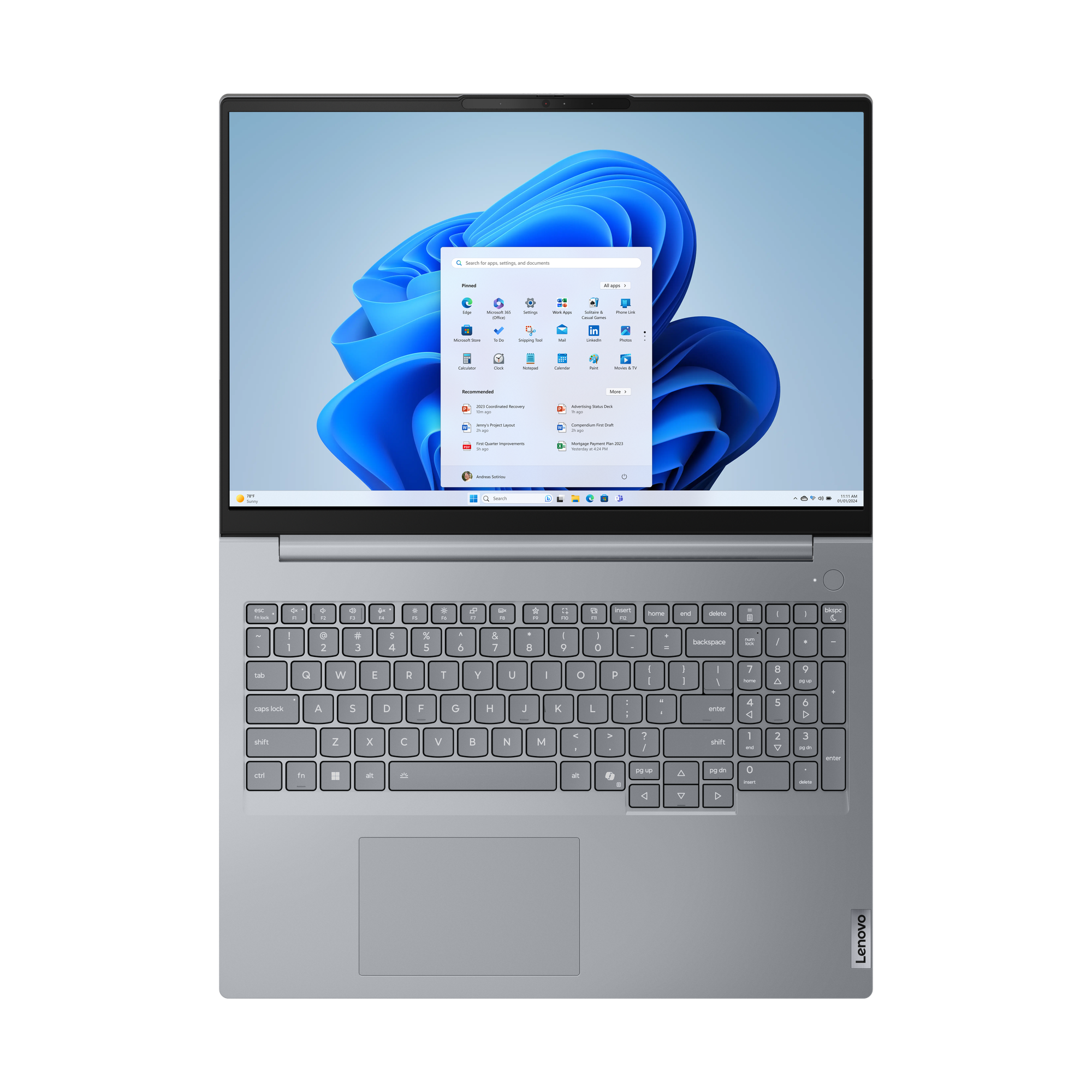Lenovo ThinkBook 16 G8 IRL Arctic Grey (21SH009UCK)