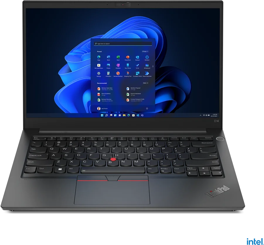 Lenovo ThinkPad E/E14 Gen 4 (Intel)/i3-1215U/14"/FHD/8GB/512GB SSD/UHD/W11H/Black/3R