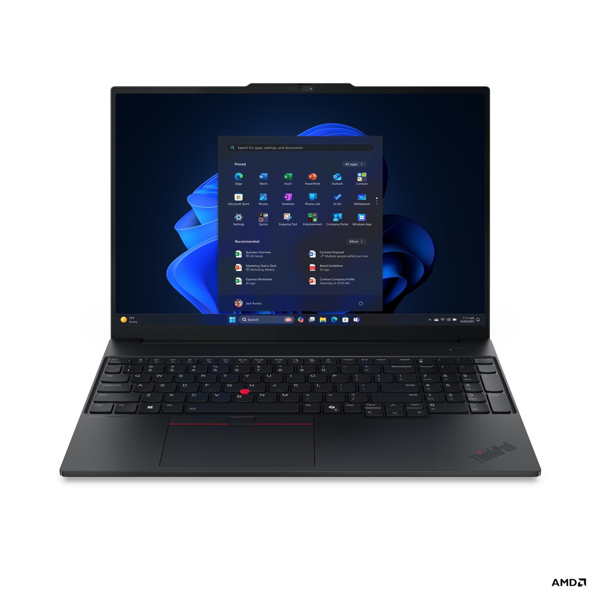 Lenovo ThinkPad E16 Gen 4 čierny (21Y40048CK)