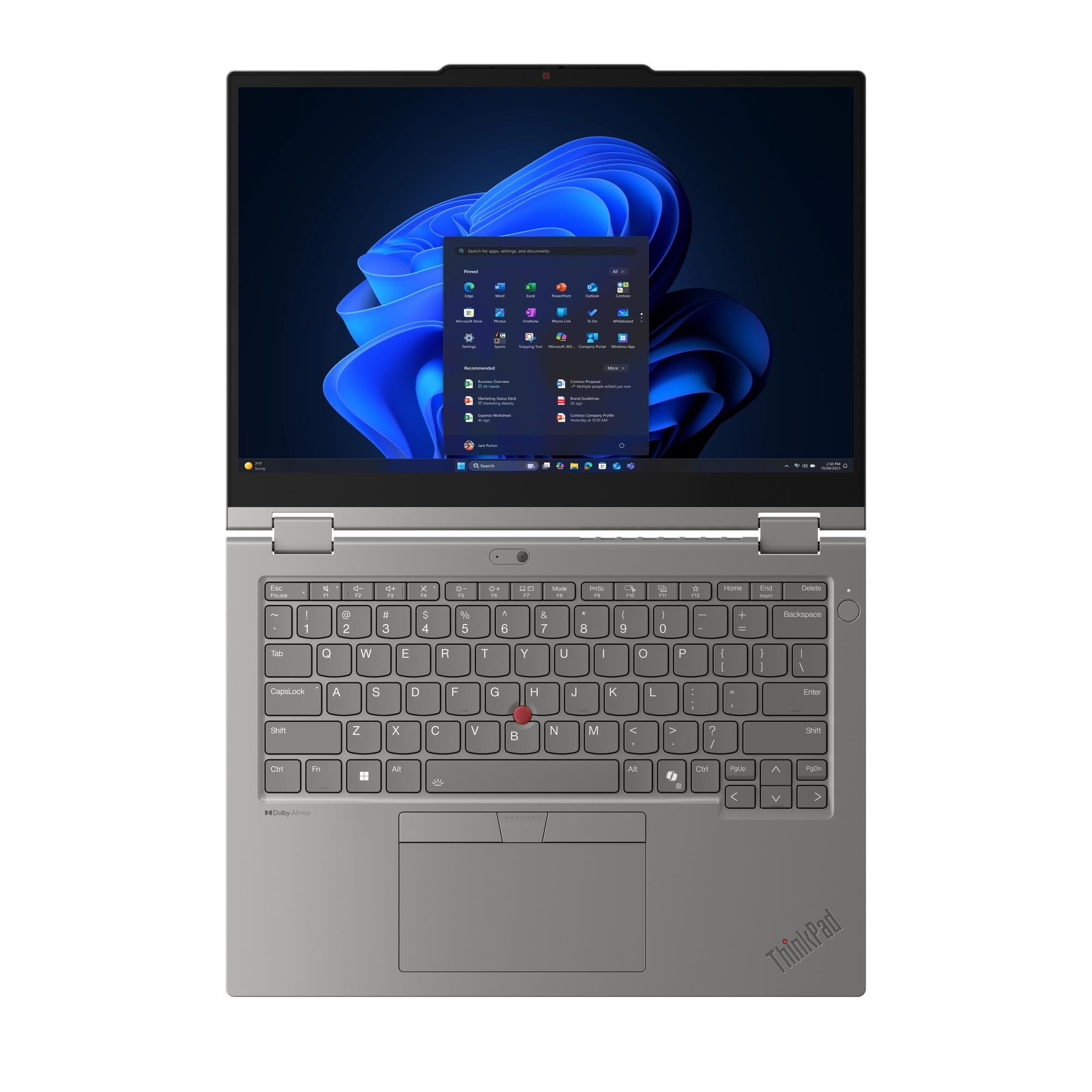 Lenovo ThinkPad L13 2 v 1 G6 sivý (21R7000LCK)