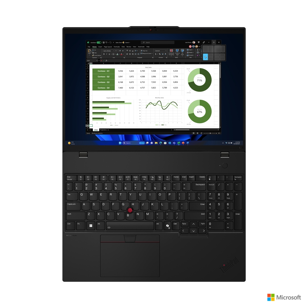 Lenovo ThinkPad L16 G1 Black (21L3002DCK)