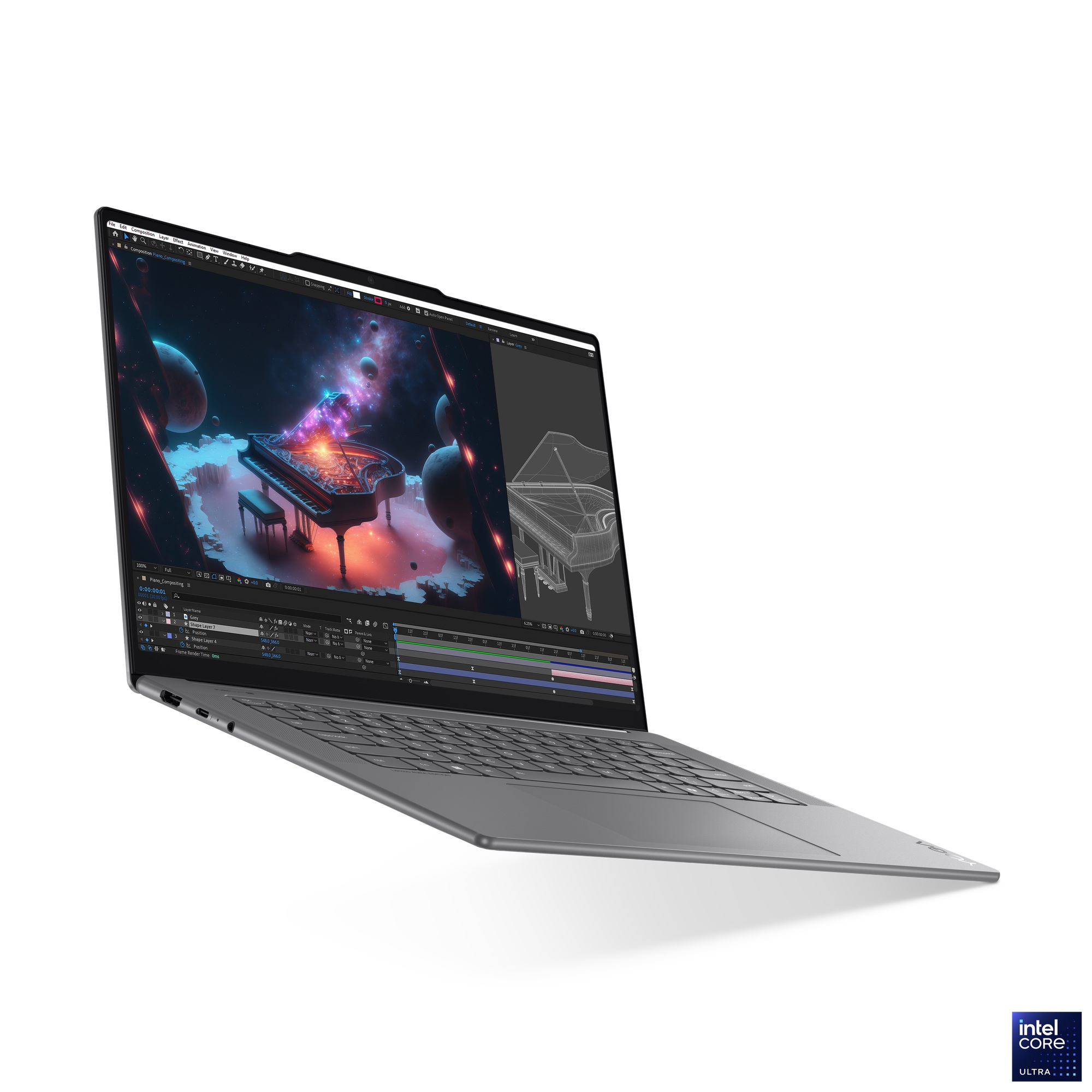 Lenovo Yoga Slim 7 15ILL9 Luna Grey (83HM005YCK)