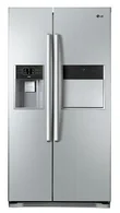 LG GW-P207FLPV, Americká Chladnička, Silver, NO FROST, 346/159 l, bar,automat na nápoje a led