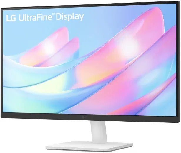 LG monitor 27US500-W 27" IPS 4K / 3840x2160 / 5ms / 1000:1 / 300cd / 60Hz/ HDMI / DP / HDR10 bílý podstavec