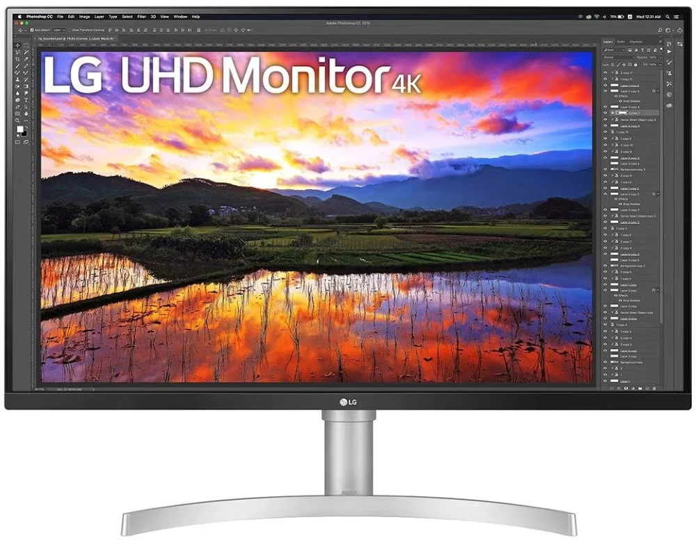 LG monitor 32UN650P 31,5" / IPS / UHD 4K 3840x2160 / 16:9 / 350cd/m2 / 5ms / 60Hz/ HDR / HDMI / DP / AMD FreeSync™/repro