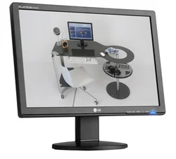 LG W2242SM-SF 22" LCD Silver/Black 8000:1, 5ms, repro
